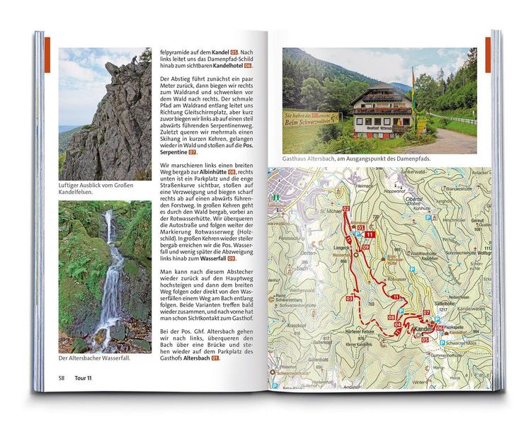 Produktbild: KOMPASS Wanderf&uuml;hrer Schwarzwald S&uuml;d mit Naturpark, Kaiserstuhl und Markgr&auml;flerland, 60 Touren mit Extra-Tourenkarte