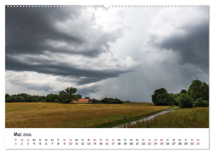 Produktbild: Bornholm 2026 Ein Jahr im Sommer (Wandkalender 2026 DIN A2 quer), CALVENDO Monatskalender