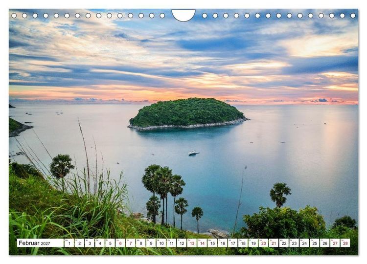 Produktbild: Wundervolles Phuket (Wandkalender 2027 DIN A4 quer), CALVENDO Monatskalender