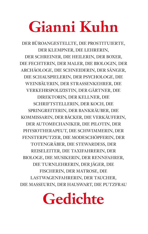 Produktbild: Der B&uuml;roangestellte, die Prostituierte, der Klempner, die Lehrerin