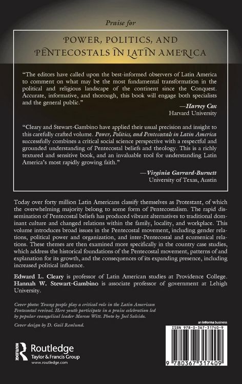 Produktbild: Power, Politics, And Pentecostals In Latin America