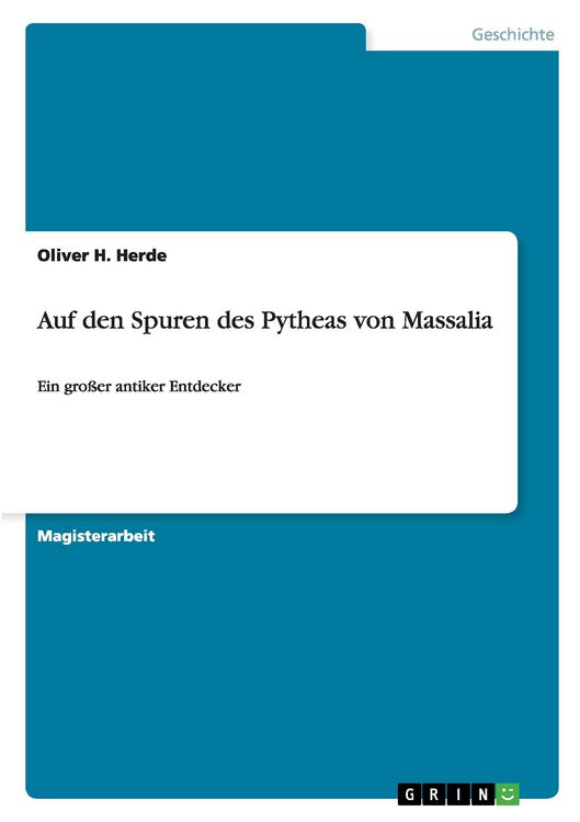 Produktbild: Auf den Spuren des Pytheas von Massalia