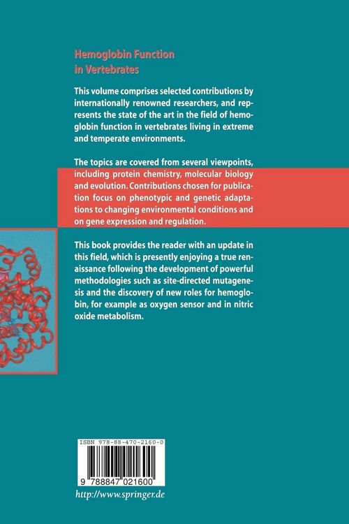Produktbild: Hemoglobin Function in Vertebrates