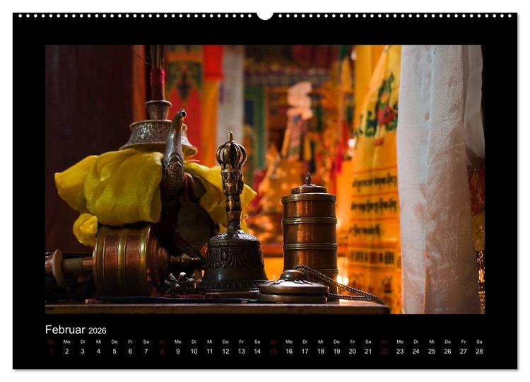 Produktbild: Tibet (hochwertiger Premium Wandkalender 2026 DIN A2 quer), Kunstdruck in Hochglanz