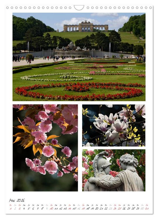 Produktbild: Schloss Sch&ouml;nbrunn im Wandel der Jahreszeiten (Wandkalender 2026 DIN A3 hoch), CALVENDO Monatskalender