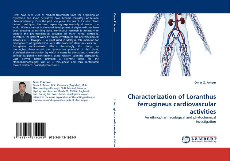 Produktbild: Characterization of Loranthus ferrugineus cardiovascular activities