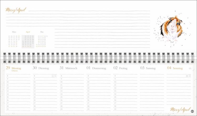 Produktbild: Hannah Dale : Wochenquerplaner 2027
