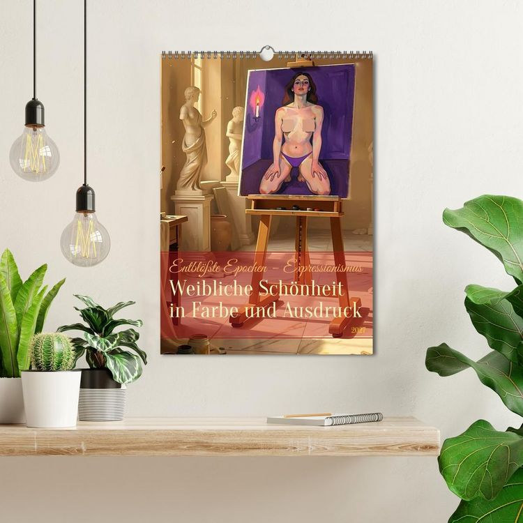 Produktbild: Entbl&ouml;&szlig;te Epochen &ndash; Expressionismus (Wandkalender 2027 DIN A3 hoch), CALVENDO Monatskalender