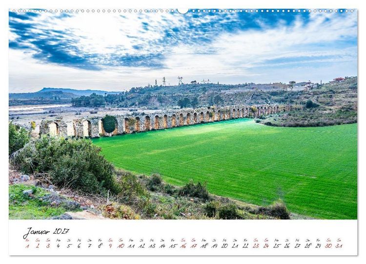 Produktbild: T&Uuml;RKISCHE RIVIERA - Antike. K&uuml;ste. Licht. (Wandkalender 2027 DIN A2 quer), CALVENDO Monatskalender