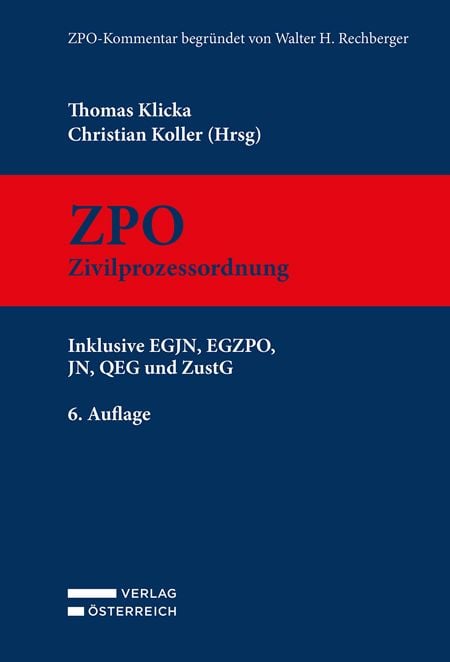 Produktbild: ZPO - Zivilprozessordnung