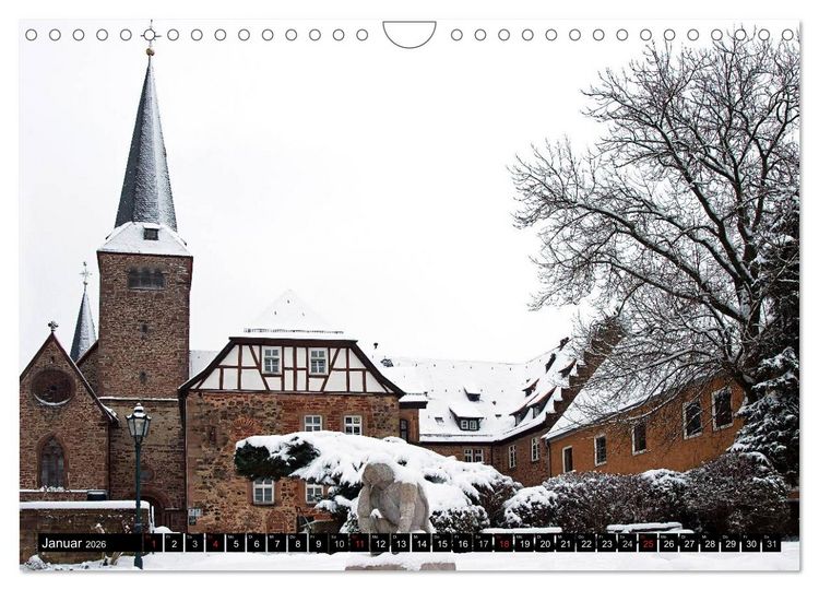 Produktbild: Schl&uuml;chtern 2026 (Wandkalender 2026 DIN A4 quer), CALVENDO Monatskalender