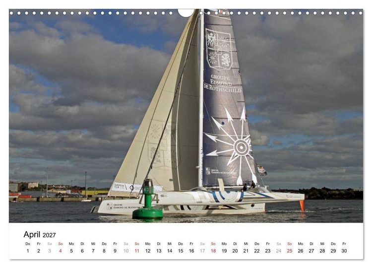 Produktbild: Gigantische Segel-Trimarane (Wandkalender 2027 DIN A3 quer), CALVENDO Monatskalender
