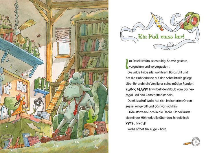 Produktbild: Die Heuboden-Bande (Band 1) - Ermittler mit Scha(r)fsinn