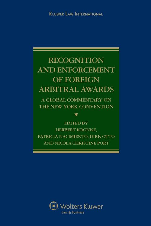 Produktbild: Recognition and Enforcement of Foreign Arbitral Awards