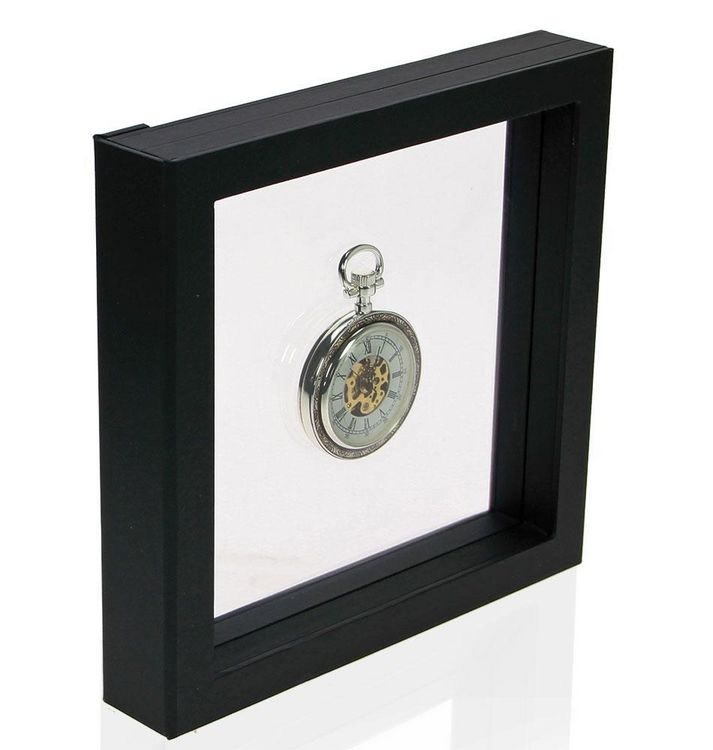 Produktbild: Schweberahmen schwarz 18 x 18 cm