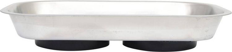 Produktbild: KS Tools 800.0151 Edelstahl Magnet-Teller, 140x240mm