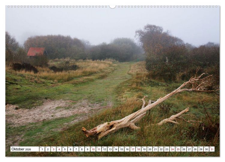 Produktbild: Insel Baltrum, Perle im Ostfriesischen Wattenmeer (hochwertiger Premium Wandkalender 2026 DIN A2 quer), Kunstdruck in Hochglanz