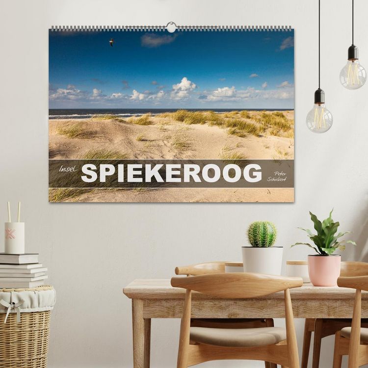 Produktbild: Insel Spiekeroog (Wandkalender 2026 DIN A2 quer), CALVENDO Monatskalender