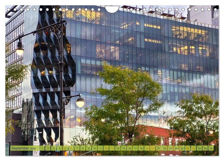 Produktbild: NEW YORK visions (Wandkalender 2026 DIN A4 quer), CALVENDO Monatskalender