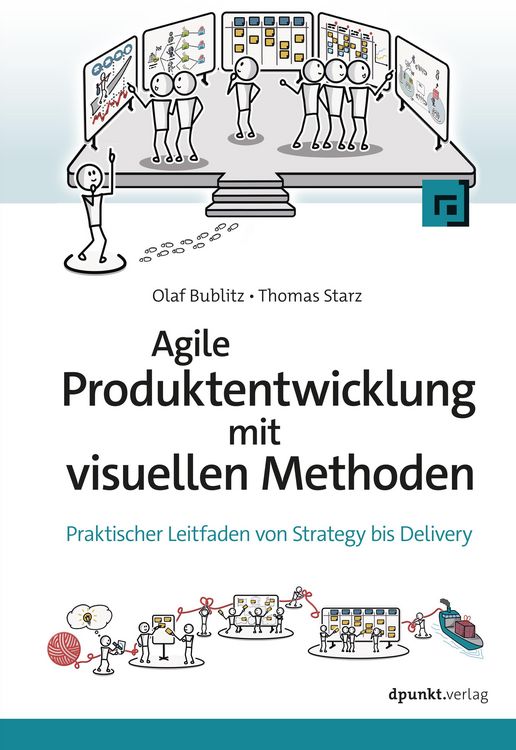 Produktbild: Agile Produktentwicklung mit visuellen Methoden