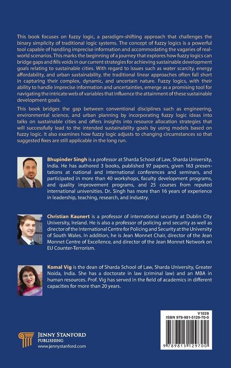 Produktbild: Fuzzy Logic in Smart Sustainable Cities