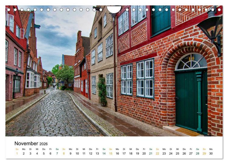 Produktbild: L&uuml;neburg (Wandkalender 2026 DIN A4 quer), CALVENDO Monatskalender