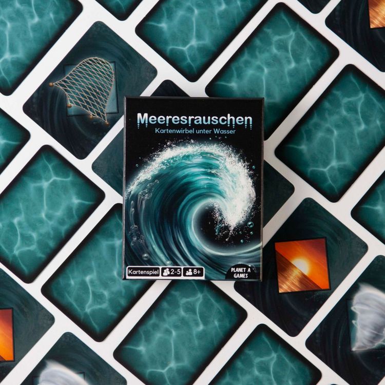 Produktbild: Meeresrauschen - Kartenwirbel unter Wasser