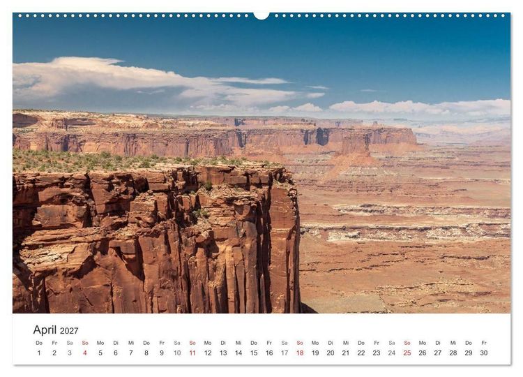 Produktbild: USA &ndash; Landschaft und Sehnsucht (hochwertiger Premium Wandkalender 2027 DIN A2 quer), Kunstdruck in Hochglanz