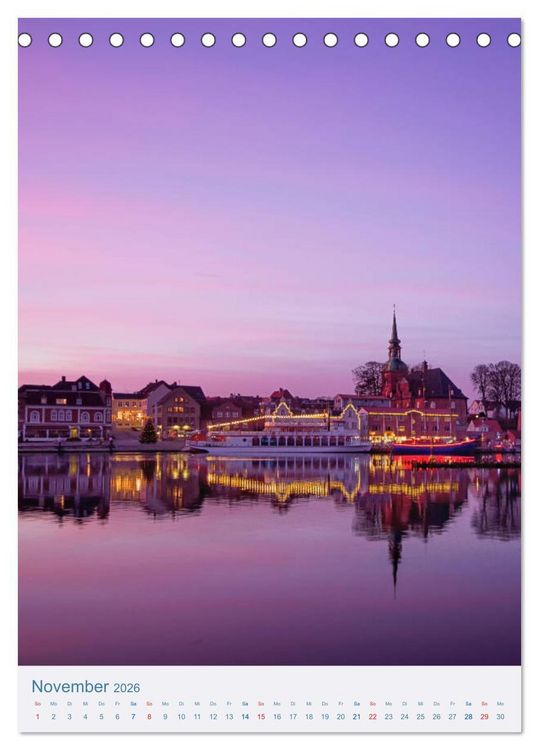 Produktbild: Kappeln und Schlei (Tischkalender 2026 DIN A5 hoch), CALVENDO Monatskalender