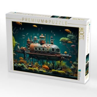 Produktbild: CALVENDO Puzzle Spielzeug Unterwasserstation | 1000 Teile Lege-Gr&ouml;&szlig;e 64x48cm Foto-Puzzle f&uuml;r gl&uuml;ckliche Stunden