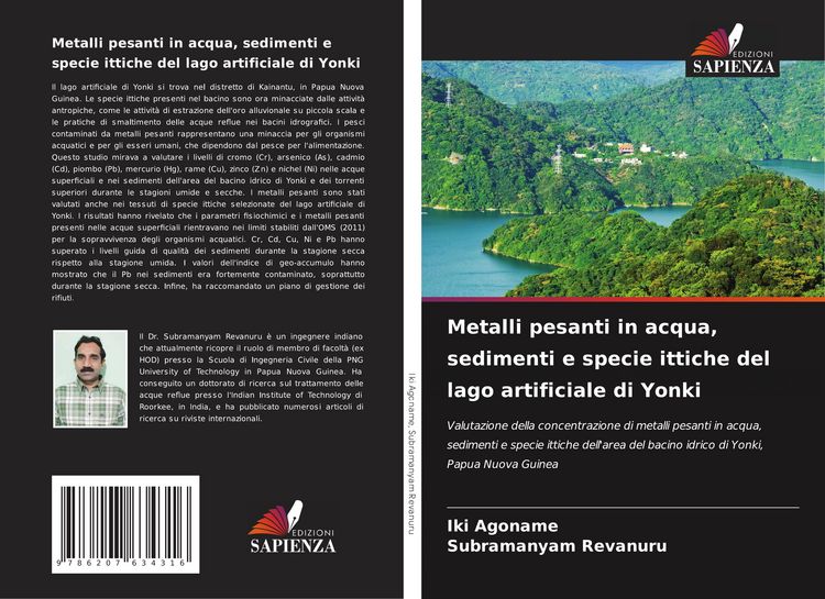 Produktbild: Metalli pesanti in acqua, sedimenti e specie ittiche del lago artificiale di Yonki