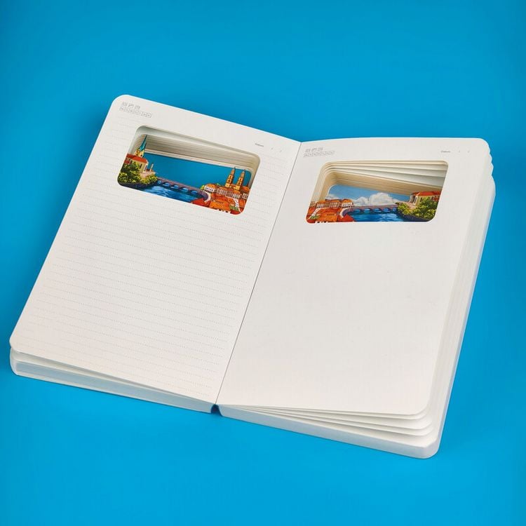 Produktbild: Notizbuch 3D Z&uuml;rich