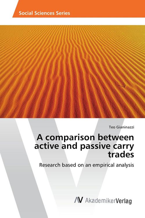 Produktbild: A comparison between active and passive carry trades