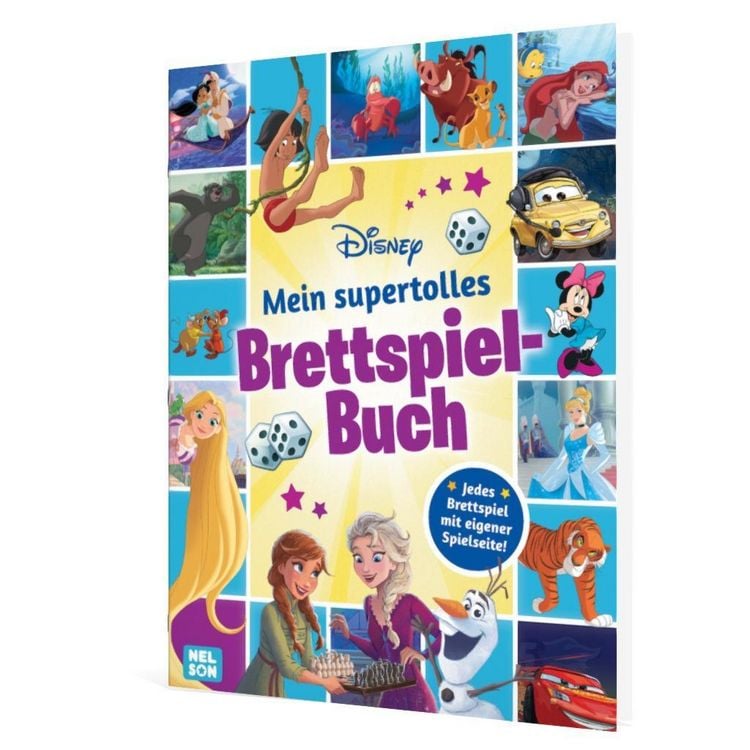 Produktbild: Disney Kreative Besch&auml;ftigung: Mein supertolles Brettspiel-Buch