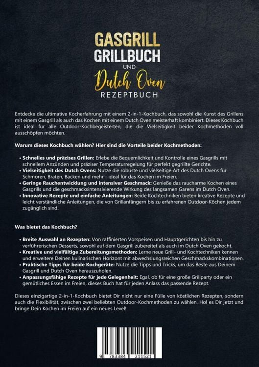 Produktbild: Gasgrill Grillbuch und Dutch Oven Rezeptbuch