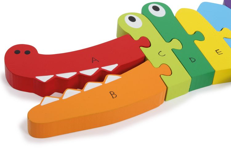 Produktbild: Puzzle Krokodil ABC (Kinderpuzzle)