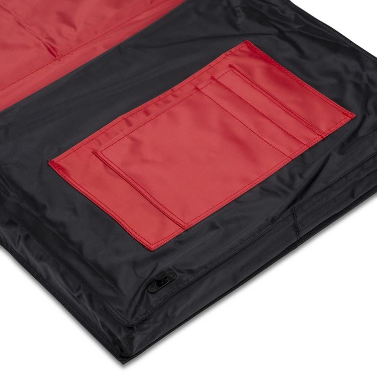 Produktbild: ARISTO Zeichenplattentasche A3 Carry Bag, schwarz, Innenseite rot