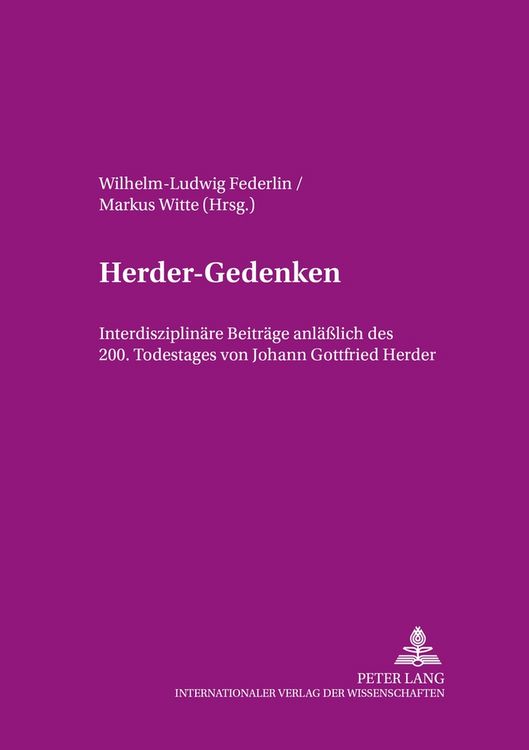 Produktbild: Herder-Gedenken