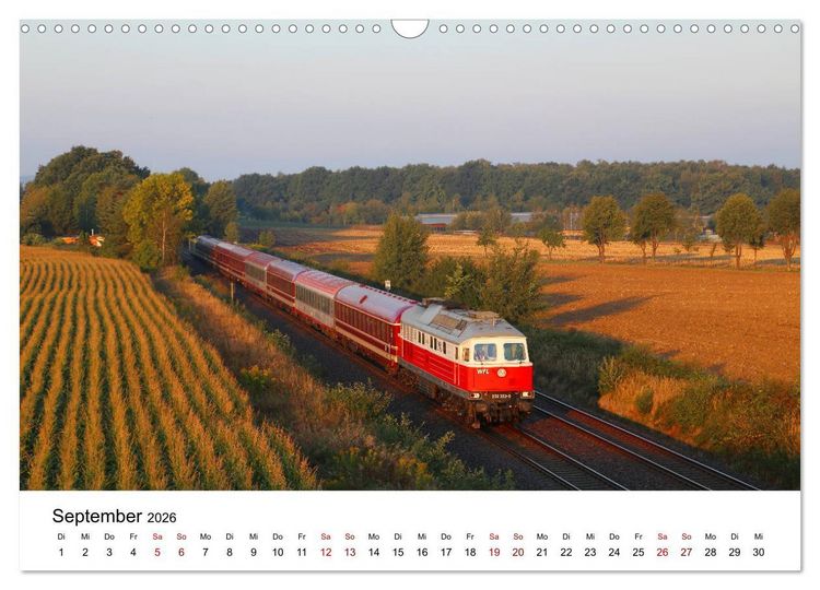 Produktbild: Eisenbahnen in Ostsachsen 2026 (Wandkalender 2026 DIN A3 quer), CALVENDO Monatskalender