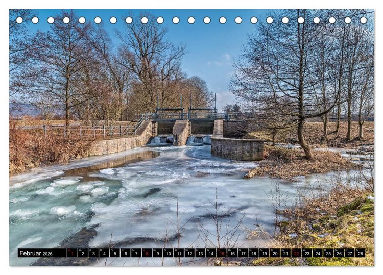 Produktbild: Br&uuml;cken des Landkreises Sonneberg (Tischkalender 2026 DIN A5 quer), CALVENDO Monatskalender