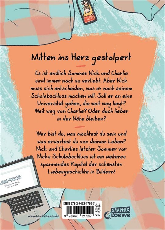 Produktbild: Heartstopper Volume 5 (deutsche Hardcover-Ausgabe)
