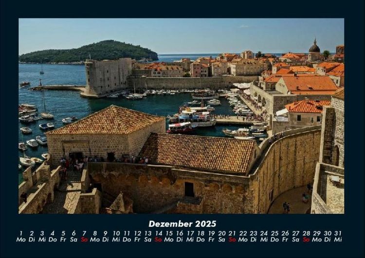 Produktbild: Kroatien 2025 Fotokalender DIN A4
