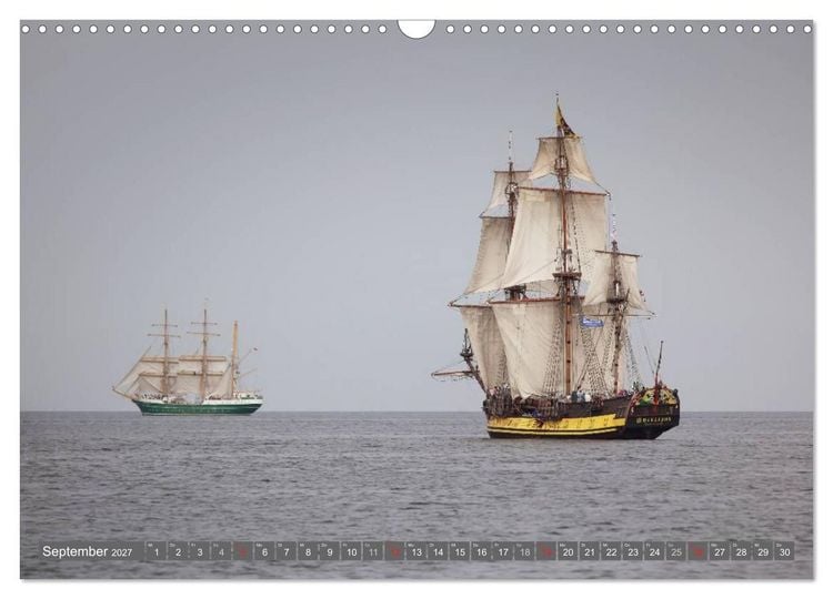 Produktbild: Gro&szlig;segler (Wandkalender 2027 DIN A3 quer), CALVENDO Monatskalender