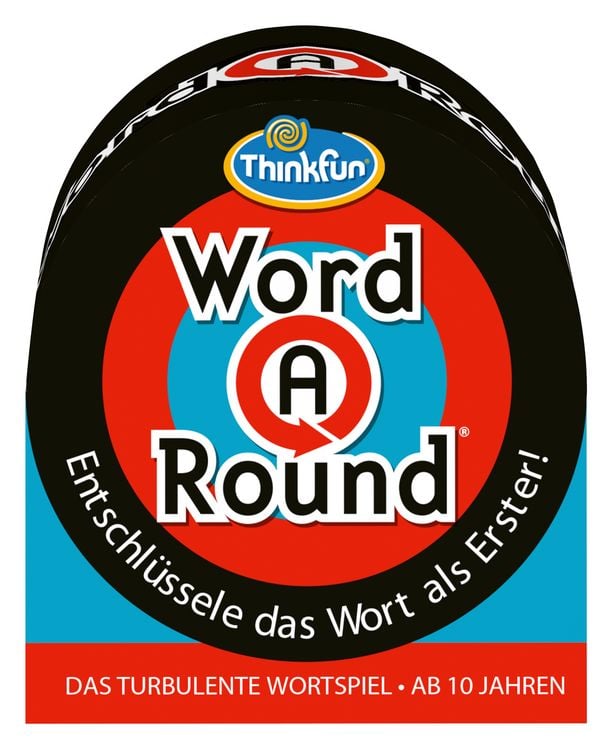 Produktbild: Ravensburger ThinkFun&reg;, Word A Round, Wortspiel, Reisespiel