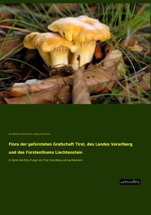 Produktbild: Flora der gef&uuml;rsteten Grafschaft Tirol, des Landes Vorarlberg und des F&uuml;rstenthums Liechtenstein