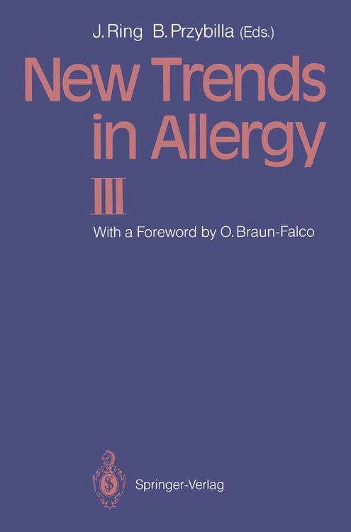 Produktbild: New Trends in Allergy III