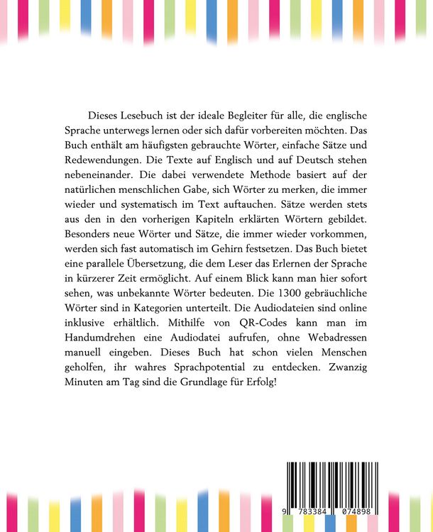 Produktbild: Lerne Englisch unterwegs - Das Erste Touristische Lesebuch f&uuml;r Anf&auml;nger