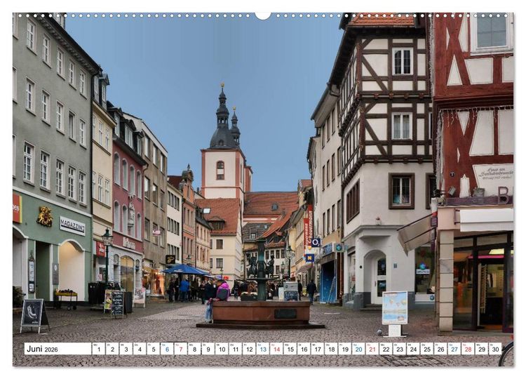 Produktbild: Fulda - die Barockstadt (Wandkalender 2026 DIN A2 quer), CALVENDO Monatskalender