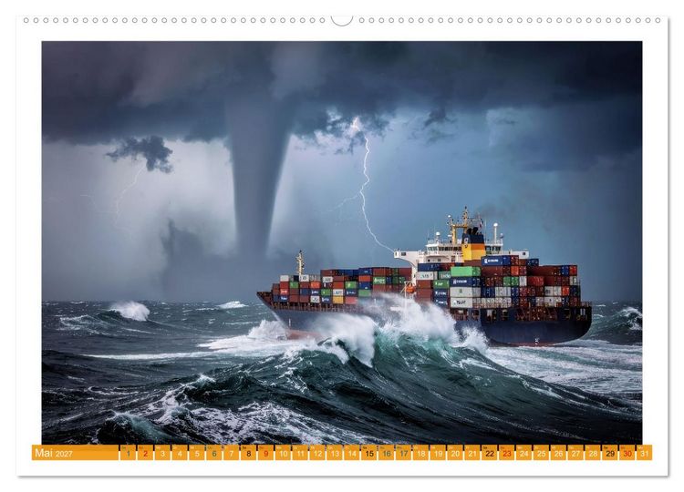 Produktbild: Gro&szlig;trombe (hochwertiger Premium Wandkalender 2027 DIN A2 quer), Kunstdruck in Hochglanz