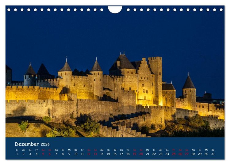 Produktbild: Quer durch S&uuml;dfrankreich (Wandkalender 2026 DIN A4 quer), CALVENDO Monatskalender